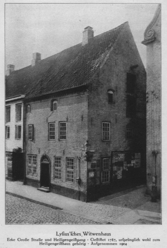 Ecke Große Strasse - Heiligengeistgang